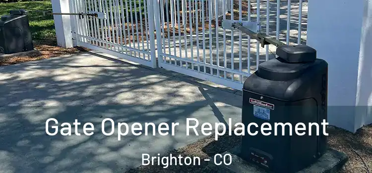 Gate Opener Replacement Brighton - CO
